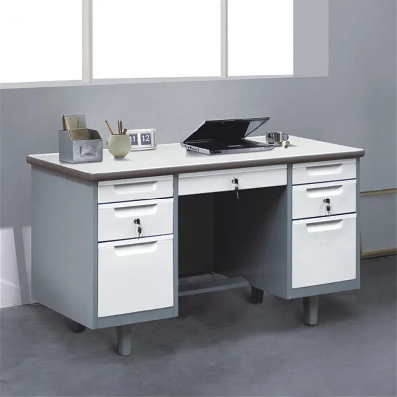 Metal Top Office Desk