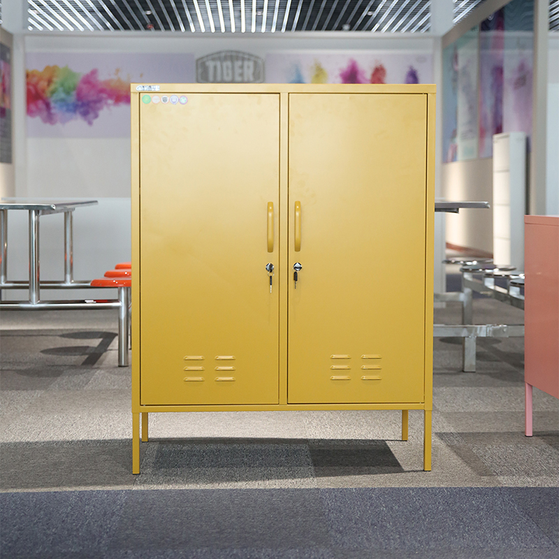 Colorful Children's Corner Cabinet