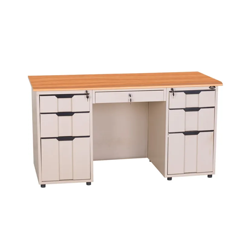 Metal Desk With Drawers