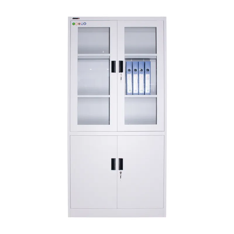 Up Swing Glass Door Steel Cabinet